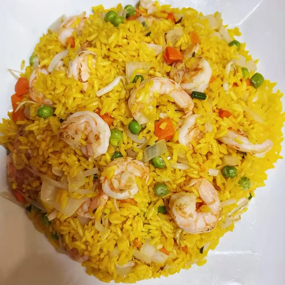 Shrimp Fried Rice at Oriental Palace Asian Restaurant in Lawnside, New Jersey